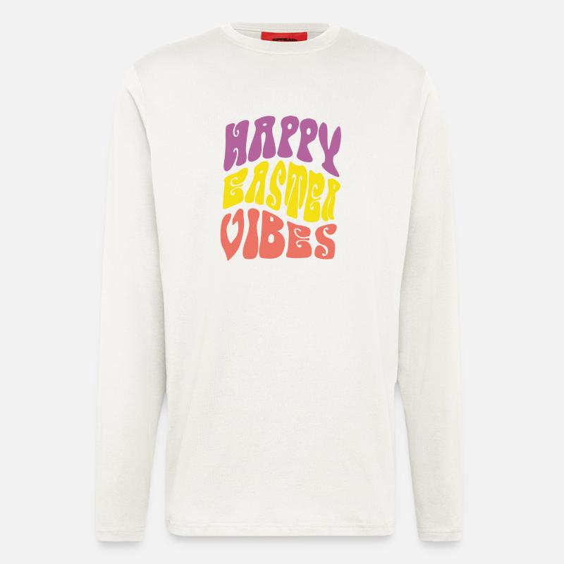 Happy Easter Vibes - Longsleeve - made by SPREAD - OFF WHITE