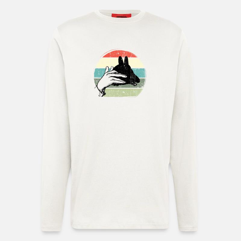 Pastel Handframe Sunset Circle - Longsleeve - made by SPREAD  - OFF WHITE