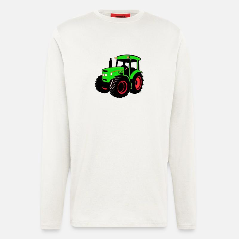 Traktor - Langarmshirt - made by SPREAD  - OFF WHITE