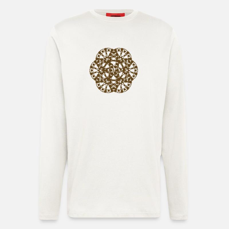 Random pattern RAD rotated - Longsleeve - made by SPREAD  - OFF WHITE