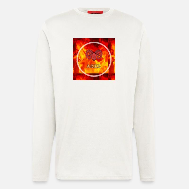 Widder - Langarmshirt - made by SPREAD  - OFF WHITE