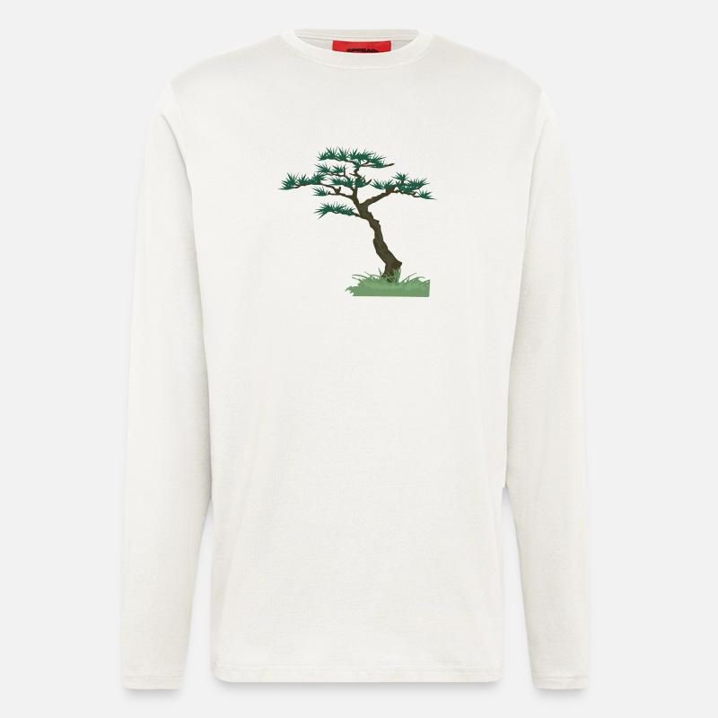 Old Tree | gnarled tree - Longsleeve - made by SPREAD  - OFF WHITE