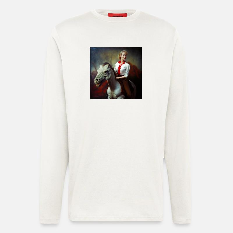 Prüfstandsfahrer 01 - Langarmshirt - made by SPREAD  - OFF WHITE