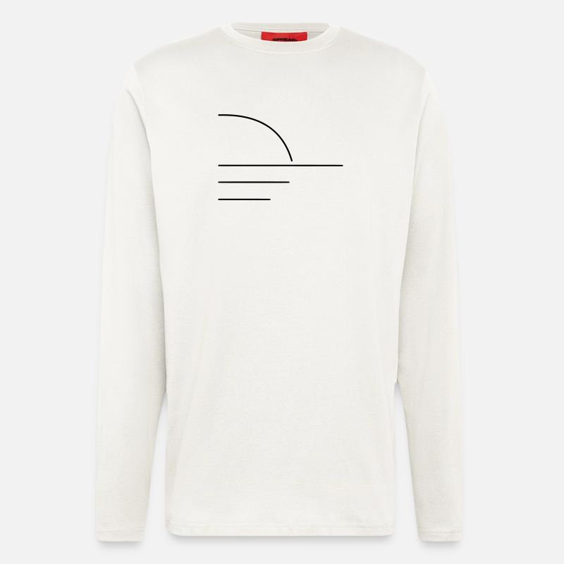 Sonne - Langarmshirt - made by SPREAD  - OFF WHITE