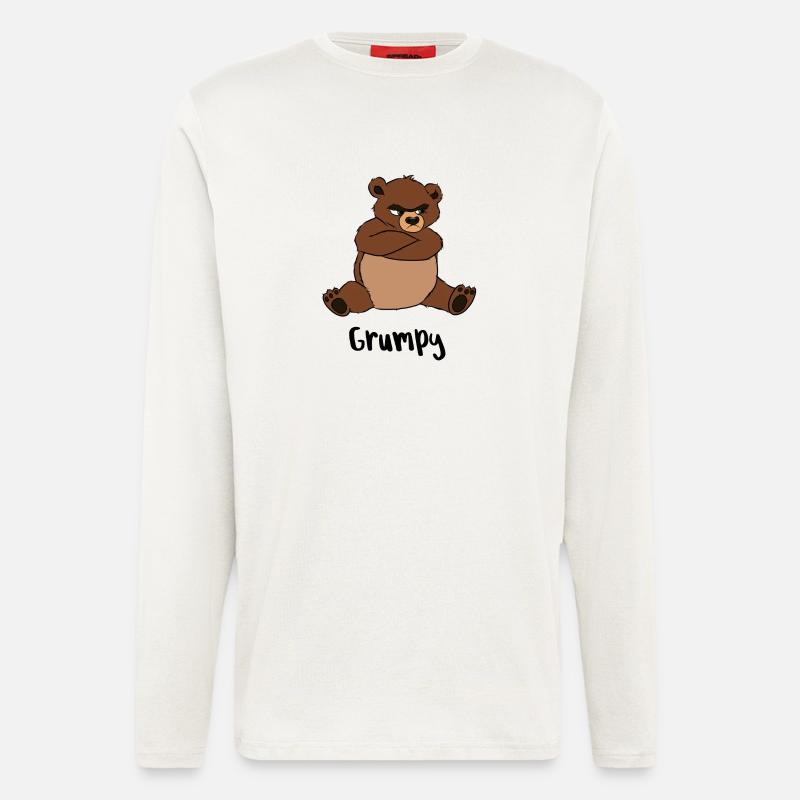 Grumpy - Langarmshirt - made by SPREAD  - OFF WHITE