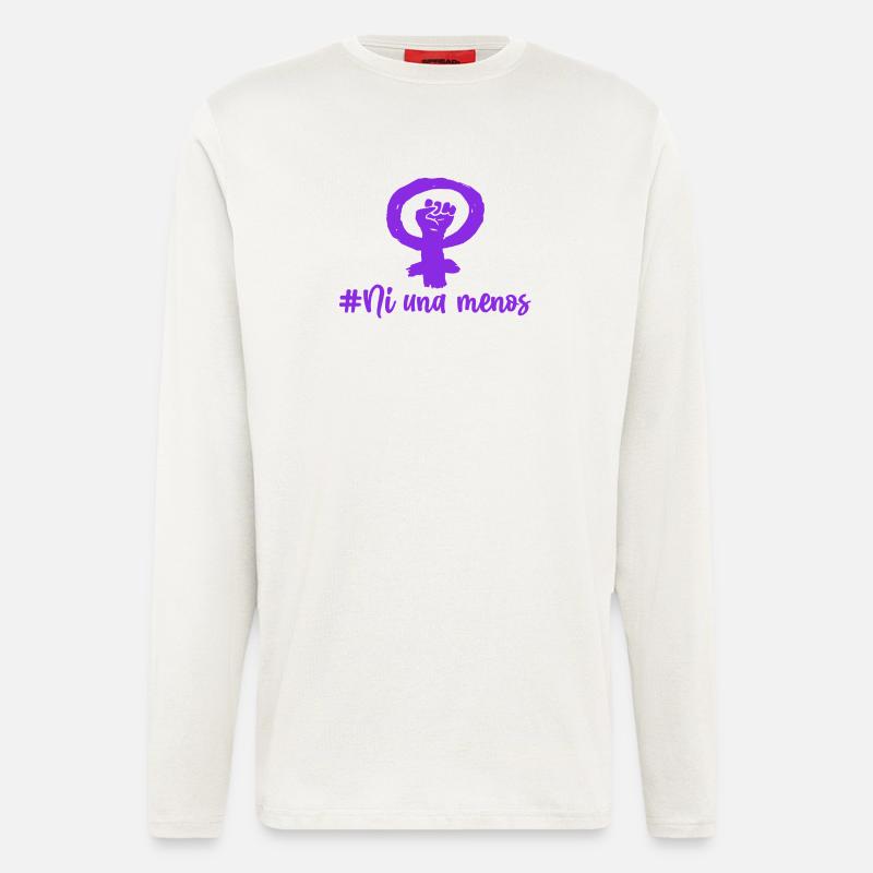 Nicht einer weniger - Langarmshirt - made by SPREAD  - OFF WHITE
