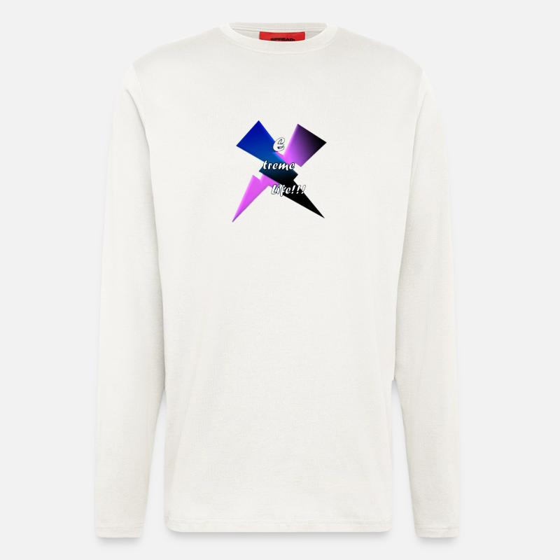EXTREMES LEBEN - Langarmshirt - made by SPREAD  - OFF WHITE