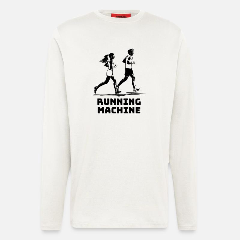 RUNNING MACHINE - Langarmshirt - made by SPREAD  - OFF WHITE