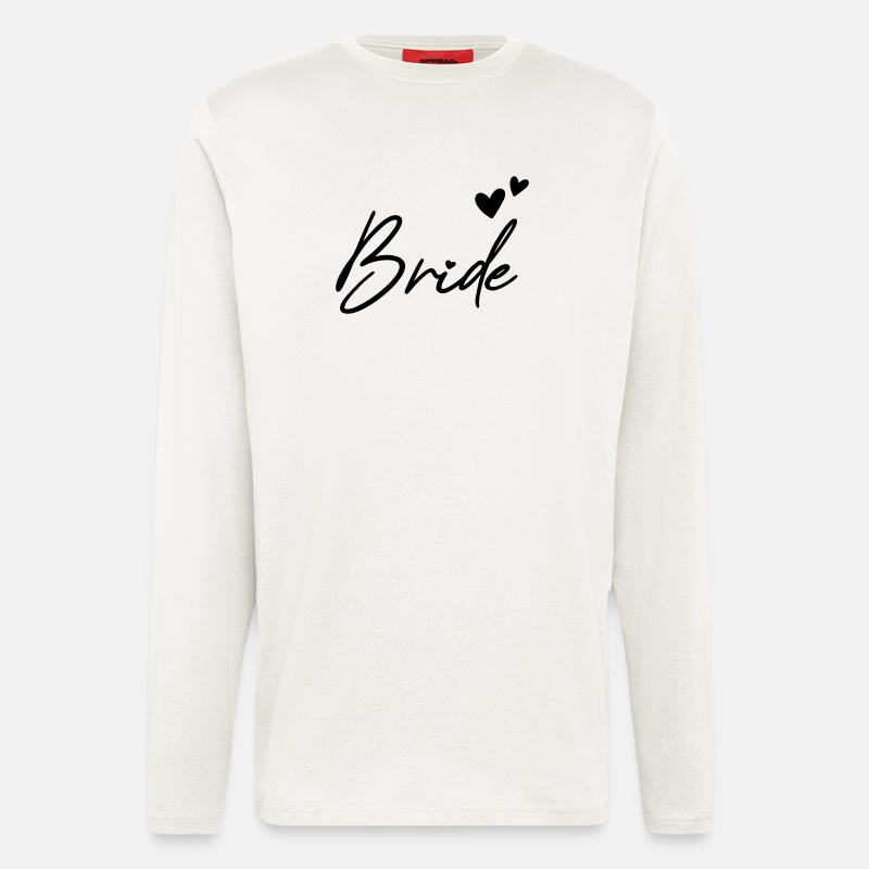 BRIDE Junggesellenabschied - Langarmshirt - made by SPREAD  - OFF WHITE