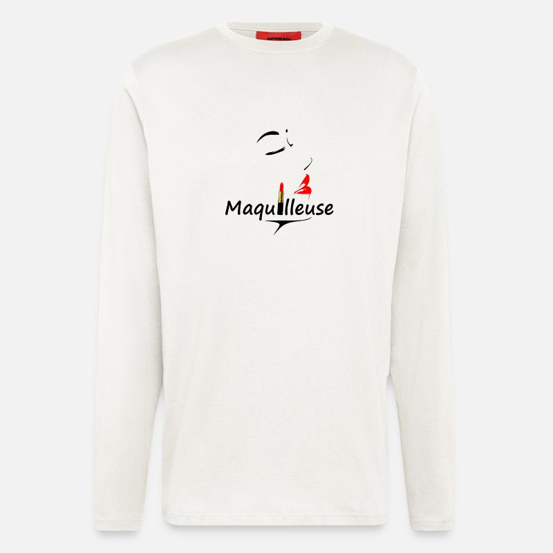 Visagist - Langarmshirt - made by SPREAD  - OFF WHITE