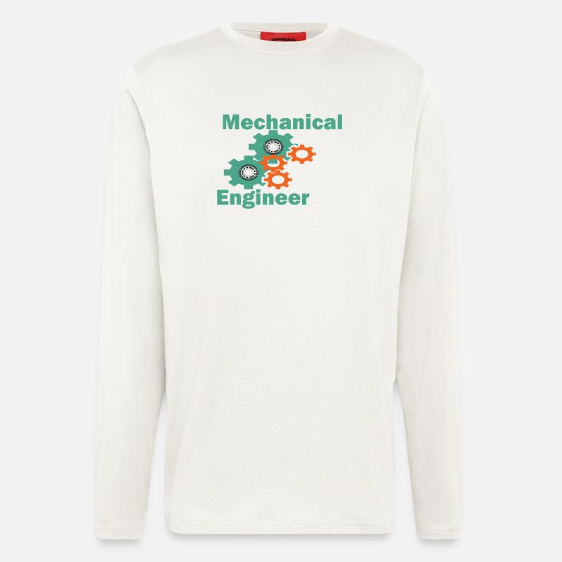 Mechanical Engineering Funny Engineer - Longsleeve - made by SPREAD  - OFF WHITE