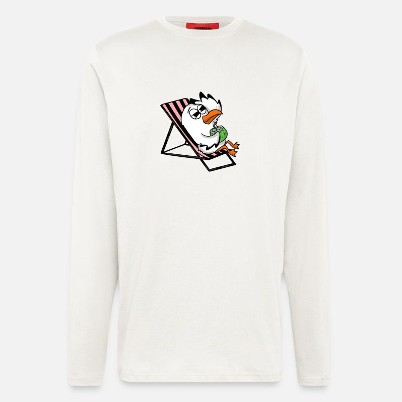 Gull - Longsleeve - made by SPREAD  - OFF WHITE