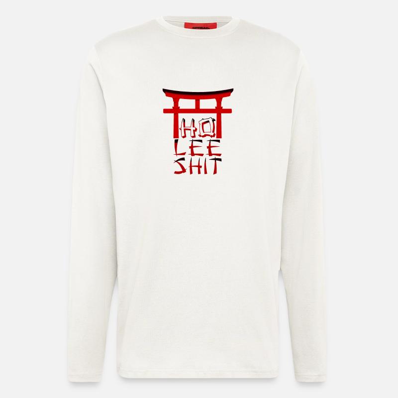 holy shit - Langarmshirt - made by SPREAD  - OFF WHITE