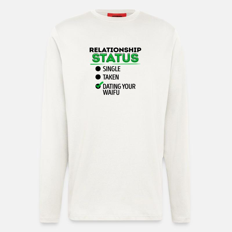 Anime Japanisch Comic Animation Manga Statement - Langarmshirt - made by SPREAD  - OFF WHITE