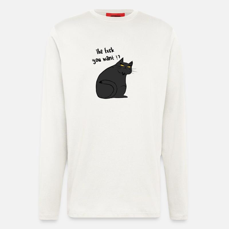 Was willst du? - Langarmshirt - made by SPREAD  - OFF WHITE