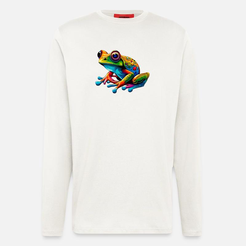 Frosch - Langarmshirt - made by SPREAD  - OFF WHITE