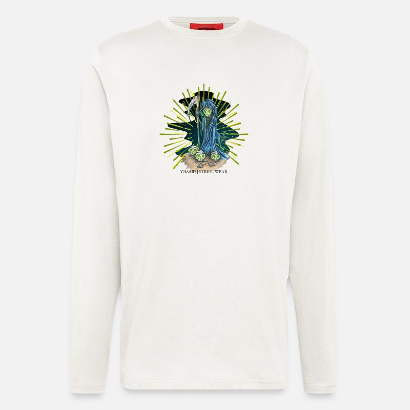 der Tod - Langarmshirt - made by SPREAD  - OFF WHITE