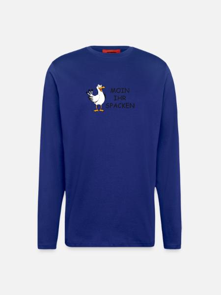 Moin ihr Spacken - Langarmshirt - made by SPREAD  - OFF WHITE