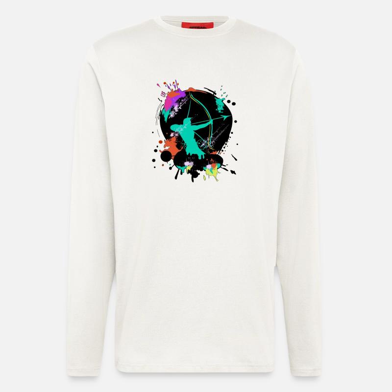Archery - Langarmshirt - made by SPREAD  - OFF WHITE