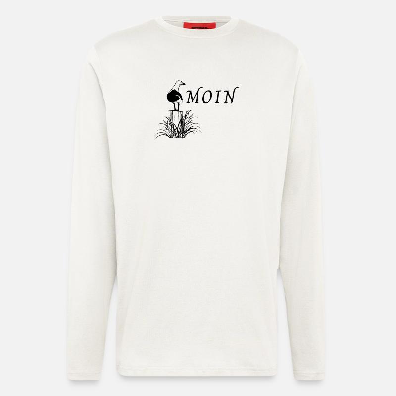 Moin - Langarmshirt - made by SPREAD  - OFF WHITE