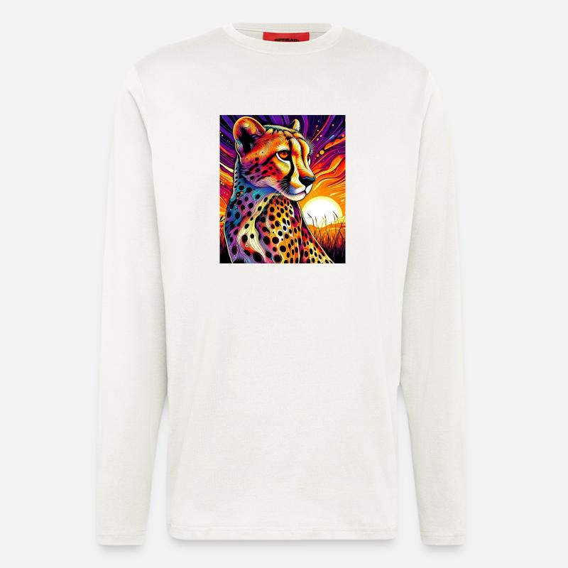 Gepard - Langarmshirt - made by SPREAD  - OFF WHITE