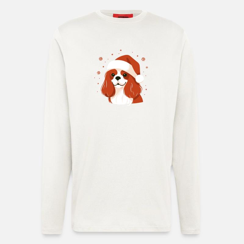 Weihnachtspullover - Niedliches Geschenk - Langarmshirt - made by SPREAD  - OFF WHITE