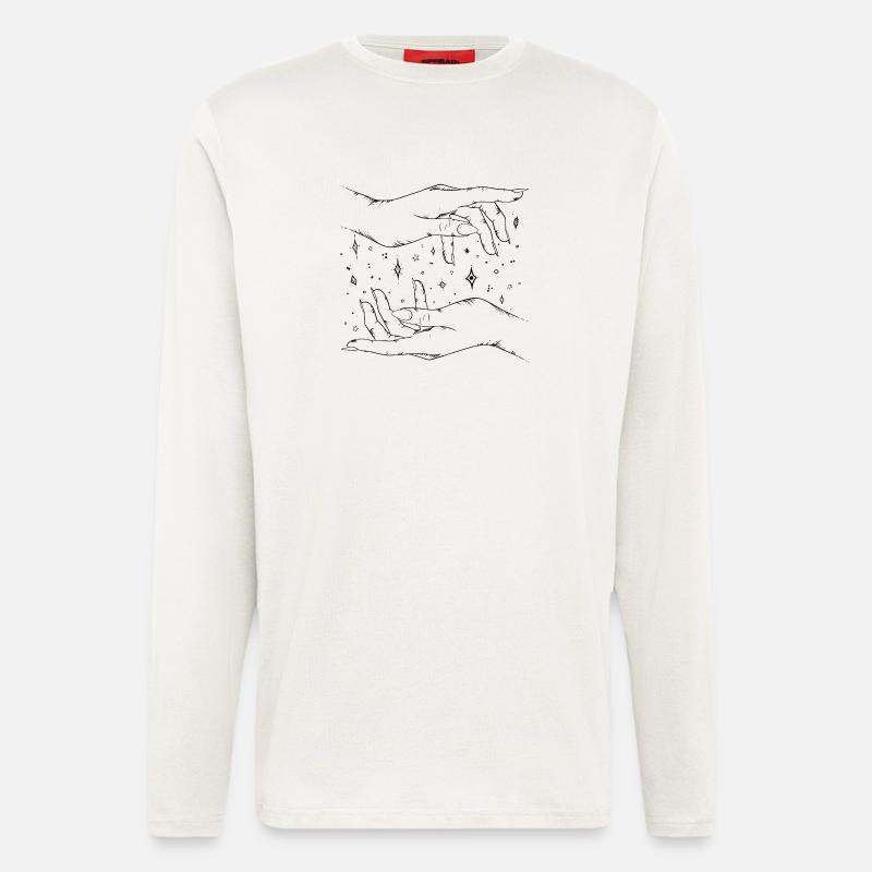 Starlight witchcraft - Langarmshirt - made by SPREAD  - OFF WHITE
