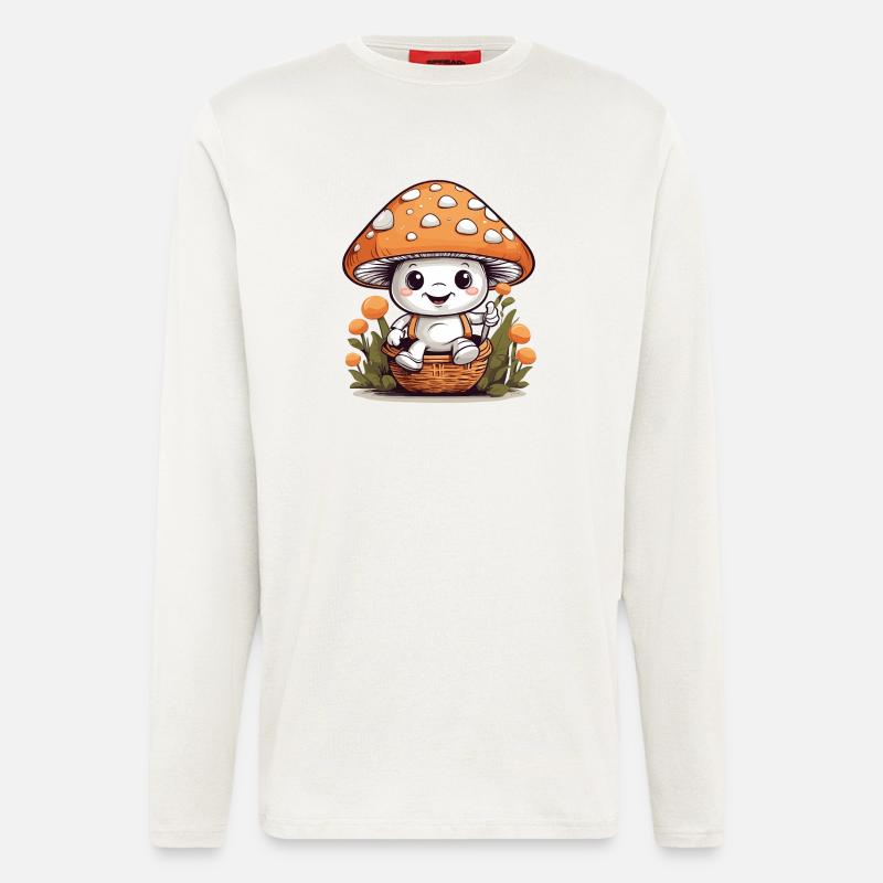 Sweet Toadstool - Longsleeve - made by SPREAD  - OFF WHITE