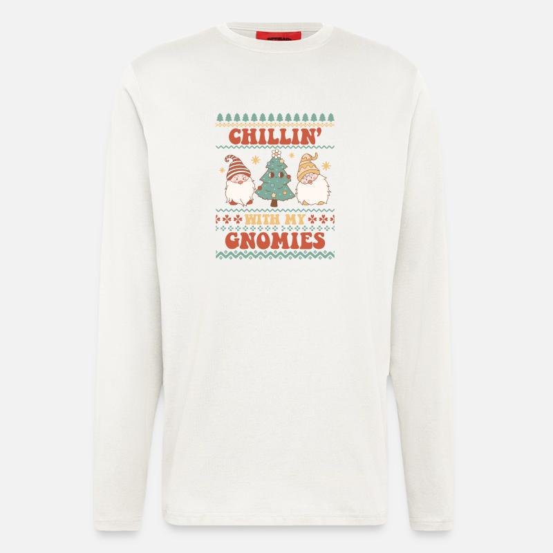 Hässlicher Weihnachtspullover - Langarmshirt - made by SPREAD  - OFF WHITE