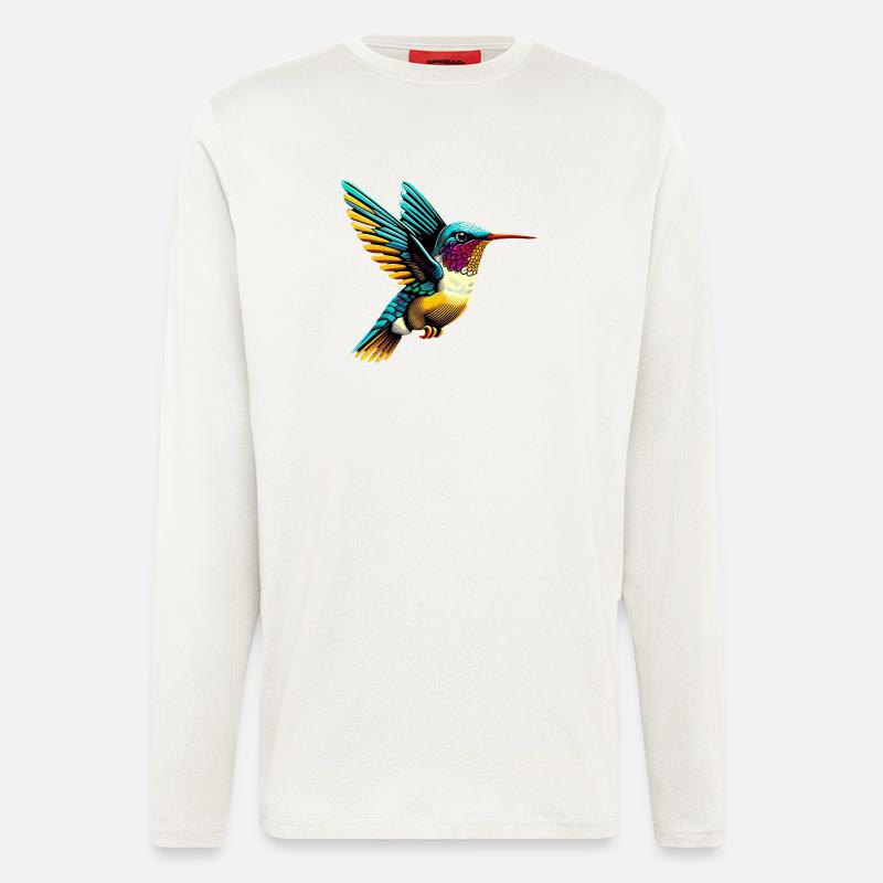 Hummingbird - Longsleeve - made by SPREAD - OFF WHITE