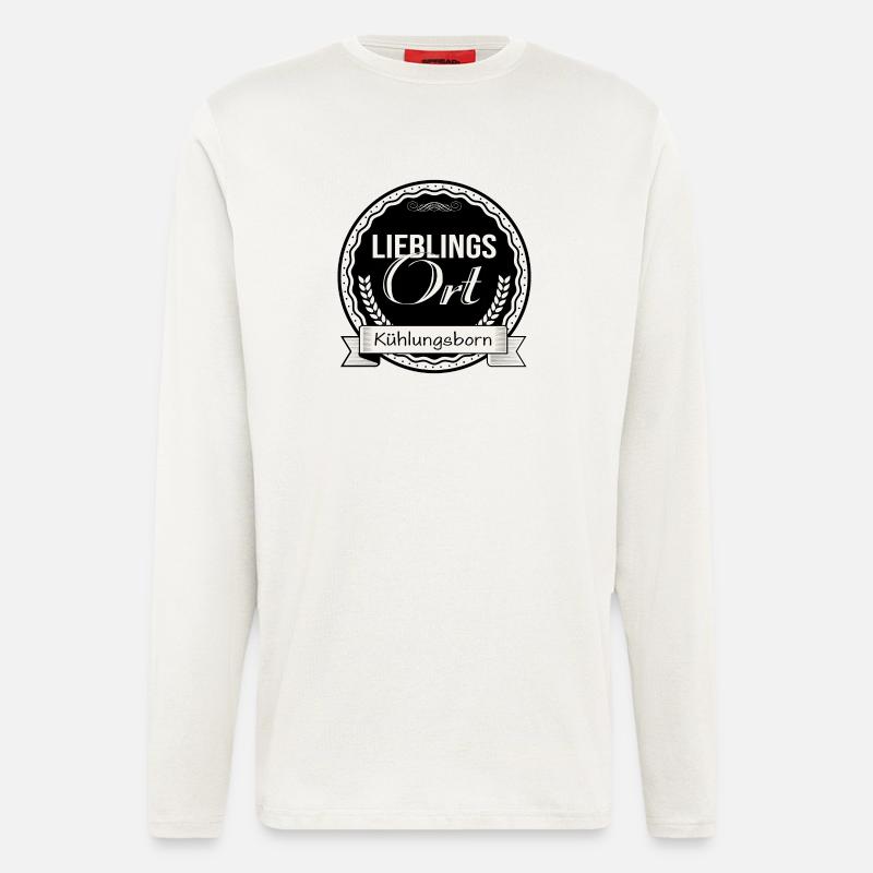 Lieblingsort Kühlungsborn - Langarmshirt - made by SPREAD - OFF WHITE