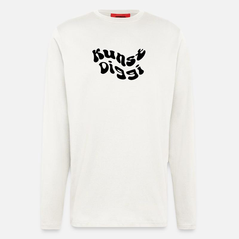 Kunst Diggi - Langarmshirt - made by SPREAD  - OFF WHITE