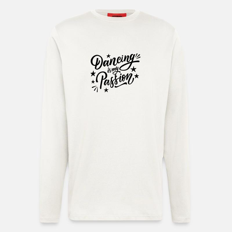 Dancing is my Passion - Langarmshirt - made by SPREAD  - OFF WHITE
