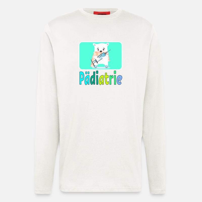 Pädiatrie Kinderkrankenhaus - Arztpraxis - Langarmshirt - made by SPREAD  - OFF WHITE