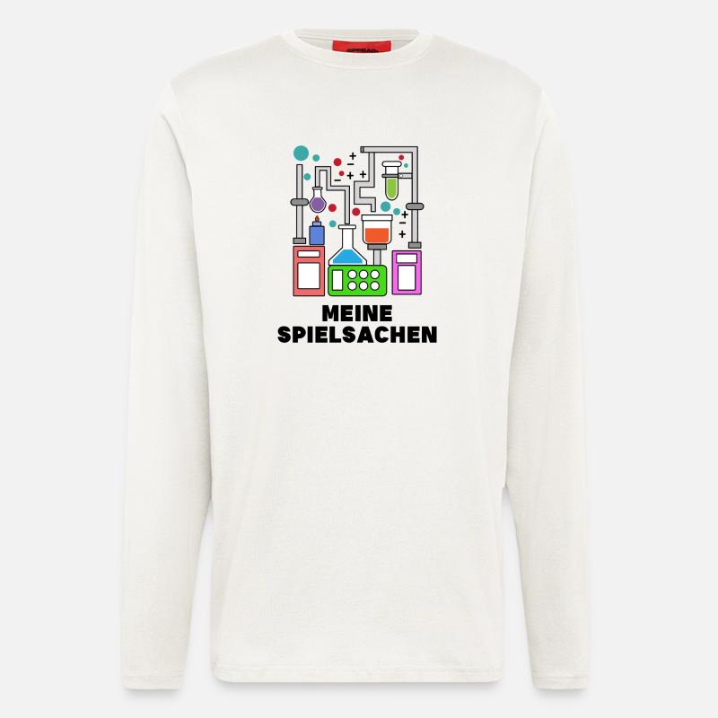 Karriere Statement Wissenschafter Job Beruf - Langarmshirt - made by SPREAD  - OFF WHITE