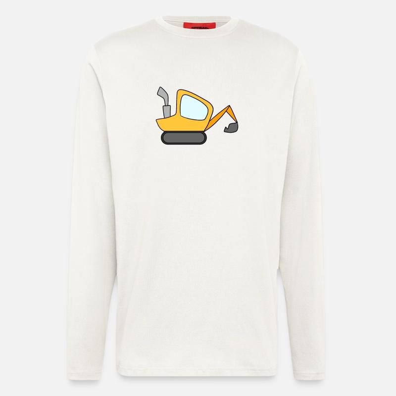 Excavator - Longsleeve - made by SPREAD  - OFF WHITE