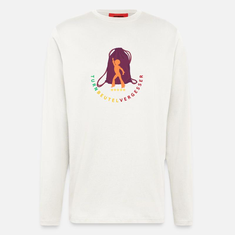 Turnbeutelvergesser 2 - Langarmshirt - made by SPREAD  - OFF WHITE