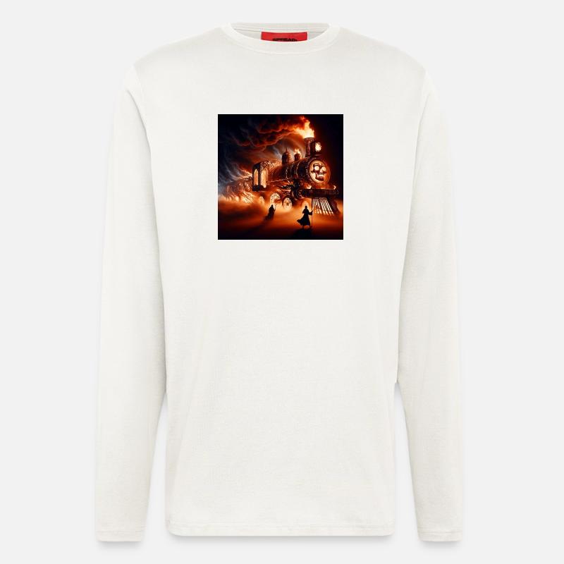 The Hell Train - Longsleeve - made by SPREAD  - OFF WHITE