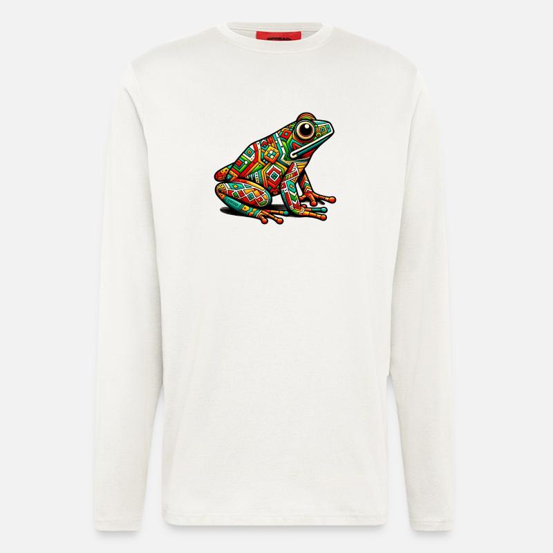 Frog - Longsleeve - made by SPREAD  - OFF WHITE