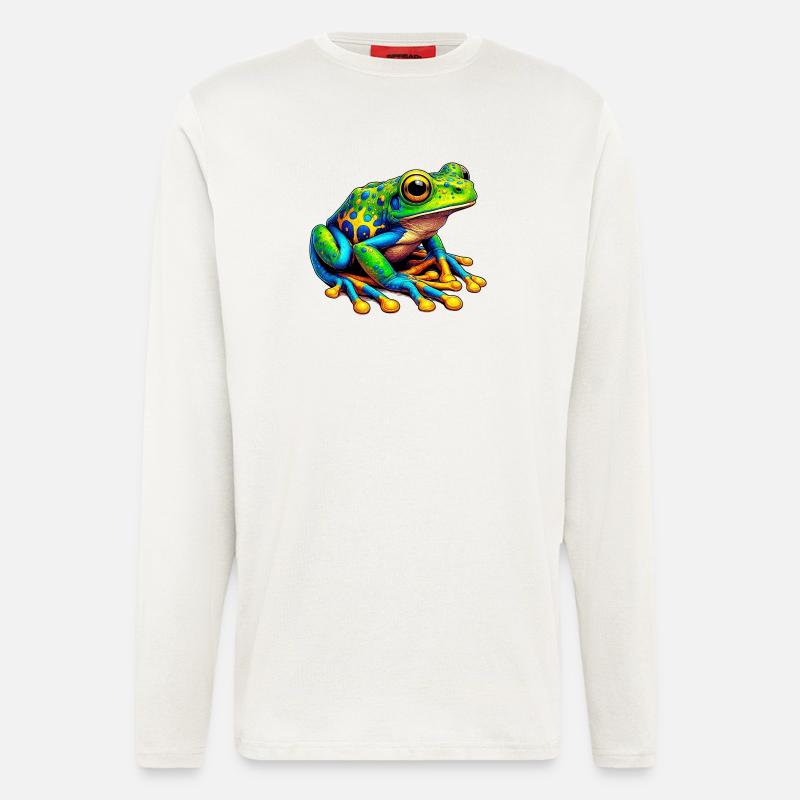 Frosch - Langarmshirt - made by SPREAD  - OFF WHITE