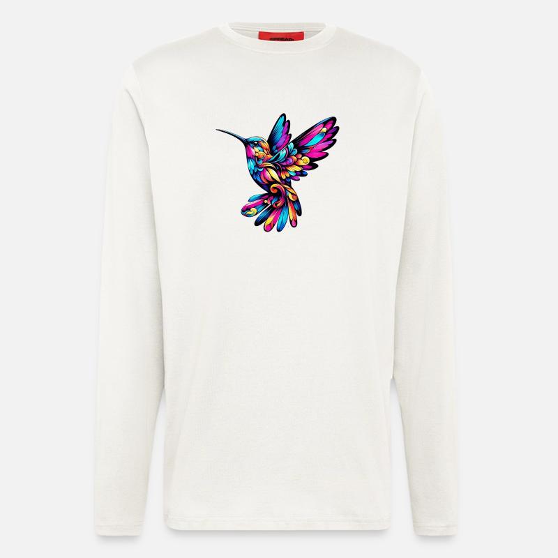 Kolibri - Langarmshirt - made by SPREAD  - OFF WHITE
