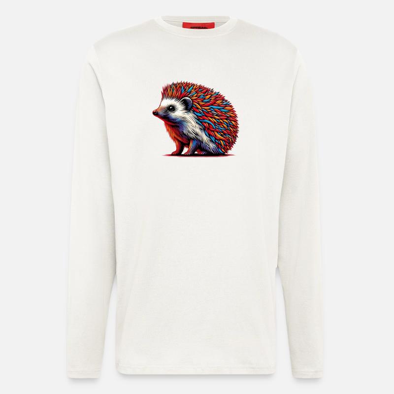 Igel - Langarmshirt - made by SPREAD  - OFF WHITE