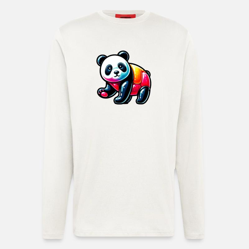 Panda - Longsleeve - made by SPREAD - OFF WHITE
