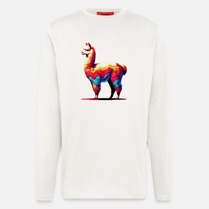 Alpaca - Longsleeve - made by SPREAD  - OFF WHITE