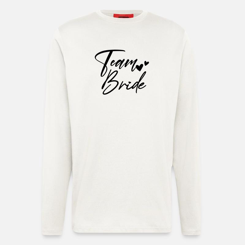 TEAM BRIDE Junggesellenabschied - Langarmshirt - made by SPREAD  - OFF WHITE