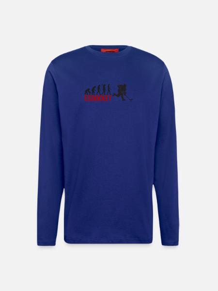 Evolution Eishockey - Langarmshirt - made by SPREAD - OFF WHITE