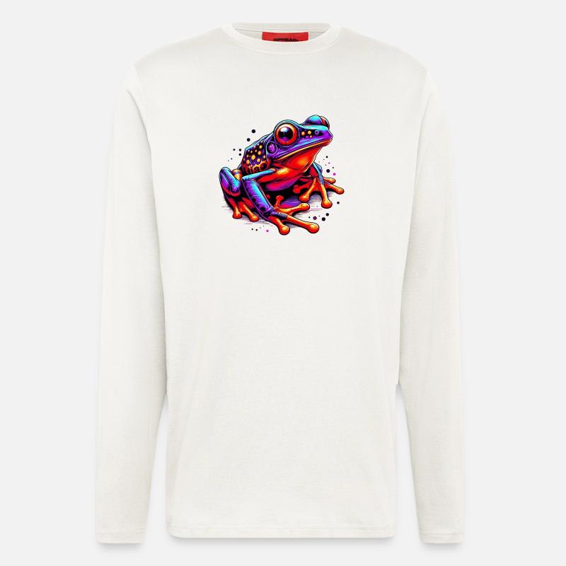 Frosch - Langarmshirt - made by SPREAD  - OFF WHITE