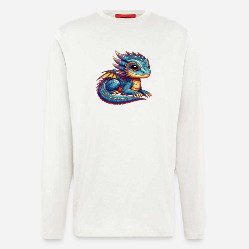 Dragon - Longsleeve - made by SPREAD - OFF WHITE