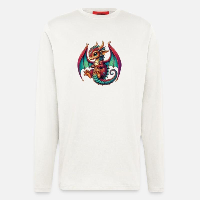 Dragon - Longsleeve - made by SPREAD  - OFF WHITE
