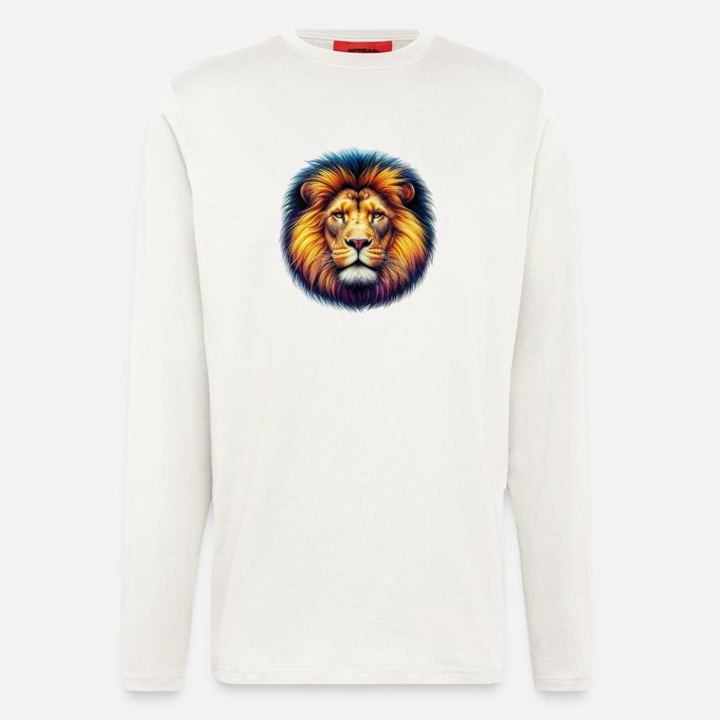 Lion - Longsleeve - made by SPREAD  - OFF WHITE
